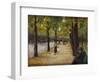 In the Tiergarten, Berlin, C.1920-Max Liebermann-Framed Giclee Print