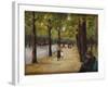 In the Tiergarten, Berlin, C.1920-Max Liebermann-Framed Giclee Print