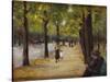 In the Tiergarten, Berlin, C.1920-Max Liebermann-Stretched Canvas