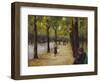 In the Tiergarten, Berlin-Max Liebermann-Framed Giclee Print