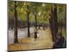 In the Tiergarten, Berlin-Max Liebermann-Mounted Giclee Print