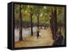 In the Tiergarten, Berlin-Max Liebermann-Framed Stretched Canvas