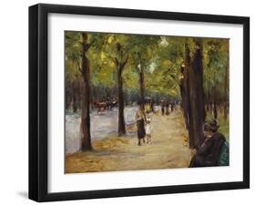 In the Tiergarten, Berlin-Max Liebermann-Framed Giclee Print