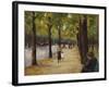 In the Tiergarten, Berlin-Max Liebermann-Framed Giclee Print