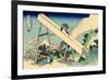 In the Totomi Mountains, c.1830-Katsushika Hokusai-Framed Giclee Print