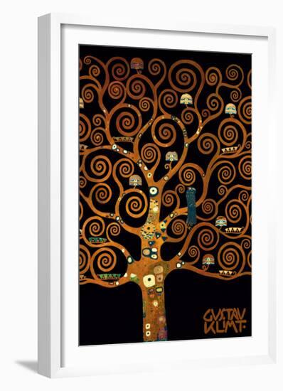 In the Tree of Life-Gustav Klimt-Framed Premium Giclee Print