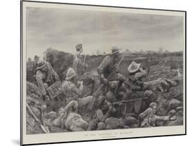 In the Trenches at Mafeking-Richard Caton Woodville II-Mounted Giclee Print