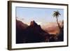 In the Tropics-Frederic Edwin Church-Framed Art Print