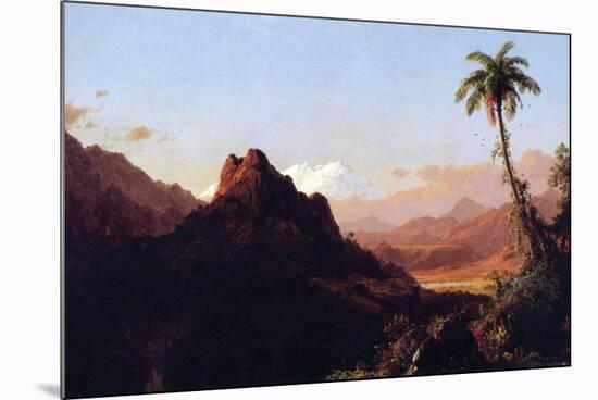 In the Tropics-Frederic Edwin Church-Mounted Premium Giclee Print