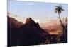 In the Tropics-Frederic Edwin Church-Mounted Premium Giclee Print