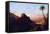 In the Tropics-Frederic Edwin Church-Framed Stretched Canvas