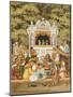 In the Tuilleries Gardens. Children Watching a Punch and Judy Puppet Show-Ellen Houghton-Mounted Giclee Print