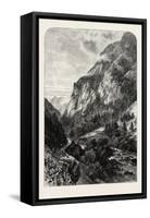 In the Val D'Ossau, the Pyrenees, France, 19th Century-null-Framed Stretched Canvas