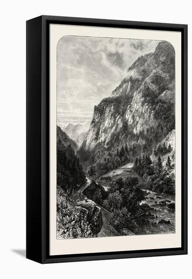 In the Val D'Ossau, the Pyrenees, France, 19th Century-null-Framed Stretched Canvas