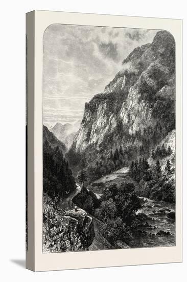 In the Val D'Ossau, the Pyrenees, France, 19th Century-null-Stretched Canvas