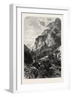 In the Val D'Ossau, the Pyrenees, France, 19th Century-null-Framed Giclee Print
