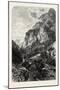 In the Val D'Ossau, the Pyrenees, France, 19th Century-null-Mounted Premium Giclee Print