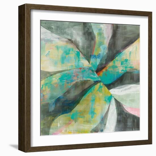 In the Valley Abstract II-Danhui Nai-Framed Art Print