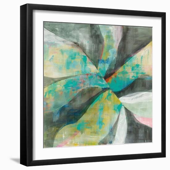 In the Valley Abstract II-Danhui Nai-Framed Art Print