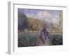 In the Vegetable Garden, 1881-Camille Pissarro-Framed Giclee Print