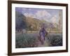 In the Vegetable Garden, 1881-Camille Pissarro-Framed Giclee Print