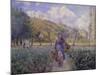 In the Vegetable Garden, 1881-Camille Pissarro-Mounted Giclee Print