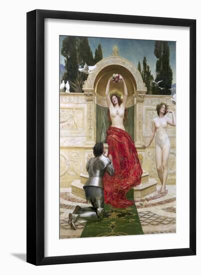 In the Venusburg (Tannhauser), 1901-John Collier-Framed Giclee Print