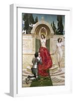 In the Venusburg (Tannhauser), 1901-John Collier-Framed Giclee Print