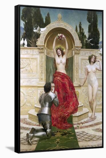 In the Venusburg (Tannhauser), 1901-John Collier-Framed Stretched Canvas