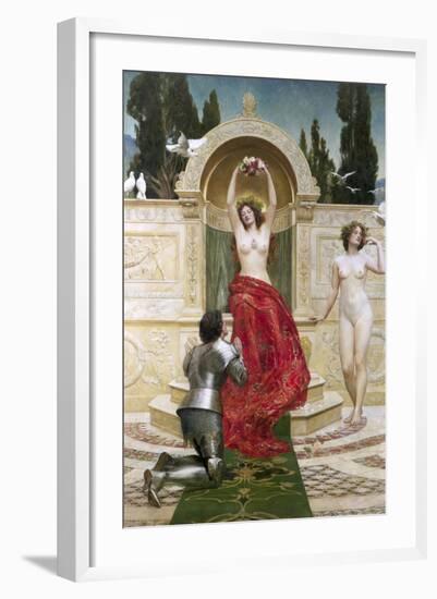 In the Venusburg (Tannhauser), 1901-John Collier-Framed Giclee Print