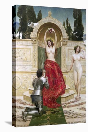 In the Venusburg (Tannhauser), 1901-John Collier-Stretched Canvas