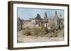 In the Village of Craonnelle, 9th May 1917, 1917-Francois Flameng-Framed Giclee Print