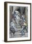 In the Villages the Sick Were Brought Unto Him, Illustration for 'The Life of Christ', C.1886-94-James Tissot-Framed Giclee Print