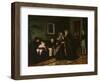 In the Waiting Room at the Doctor, 1870-Vladimir Egorovic Makovsky-Framed Giclee Print