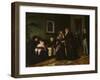 In the Waiting Room at the Doctor, 1870-Vladimir Egorovic Makovsky-Framed Giclee Print