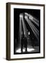 In the Waiting Room of Union Station, Chicago-Jack Delano-Framed Art Print
