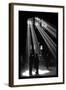 In the Waiting Room of Union Station, Chicago-Jack Delano-Framed Art Print