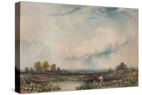 In the Weald of Kent, c1861-Thomas Creswick-Stretched Canvas