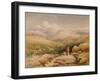 In the Welsh Hills-David Cox-Framed Giclee Print