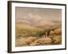 In the Welsh Hills-David Cox-Framed Giclee Print