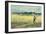 In the Wheat Fields at Gennervilliers-Berthe Morisot-Framed Giclee Print