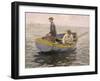 In the Whiting Ground, c.1914-Harold Harvey-Framed Giclee Print