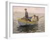 In the Whiting Ground, c.1914-Harold Harvey-Framed Giclee Print