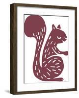In The Wild - Squirrel-Joelle Wehkamp-Framed Giclee Print