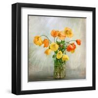 In the window-Mandy Disher-Framed Art Print