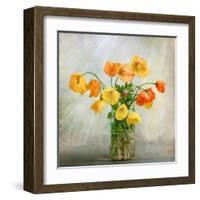 In the window-Mandy Disher-Framed Art Print