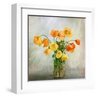 In the window-Mandy Disher-Framed Art Print