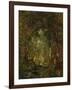 In the Wood at Fontainebleau-Th?odore Rousseau-Framed Giclee Print