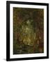 In the Wood at Fontainebleau-Th?odore Rousseau-Framed Giclee Print