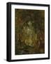 In the Wood at Fontainebleau-Th?odore Rousseau-Framed Giclee Print